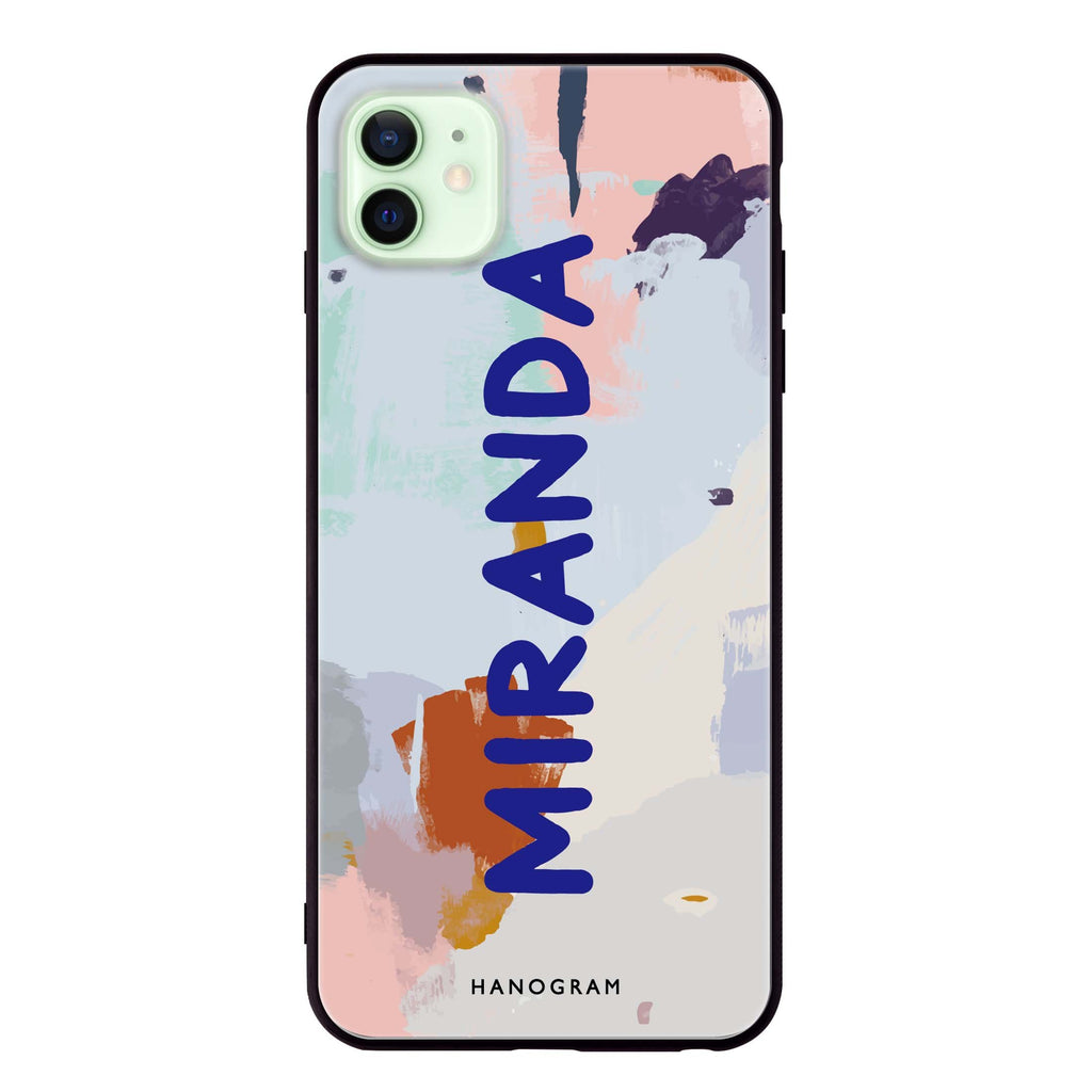 Artistic Marble II iPhone 12 超薄強化玻璃殻