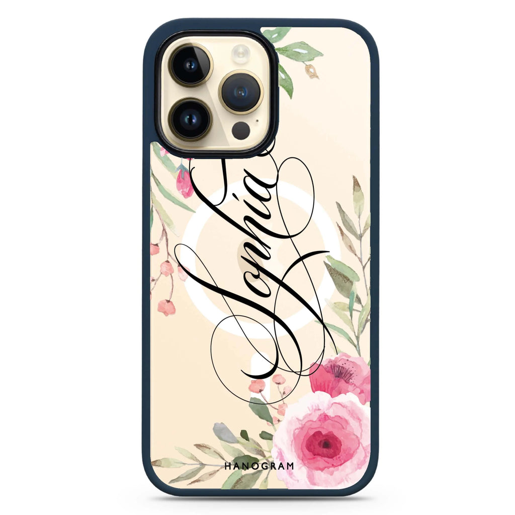 Flowers Fantasy Magsafe 兼容防衝擊保護殼