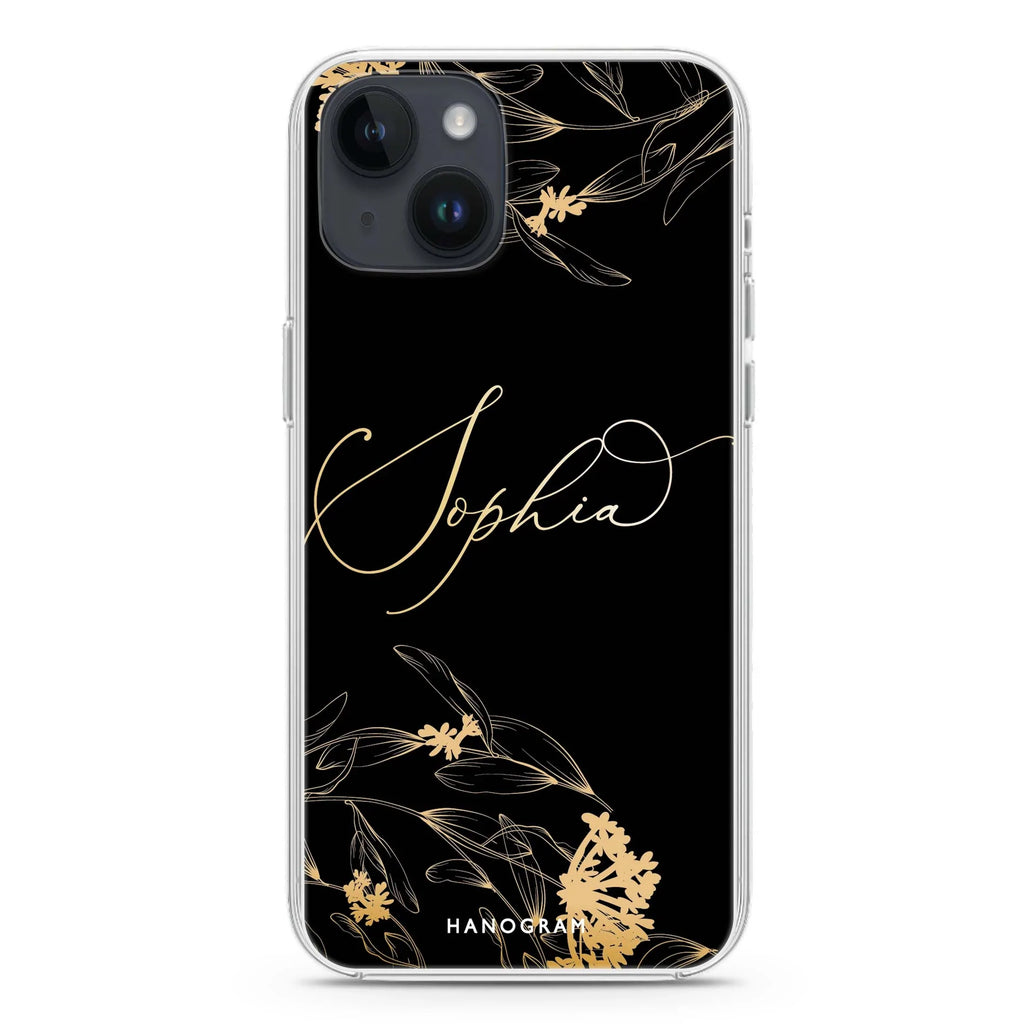 Crafts Of Floral II iPhone 14 Magsafe 兼容水晶透明保護殼