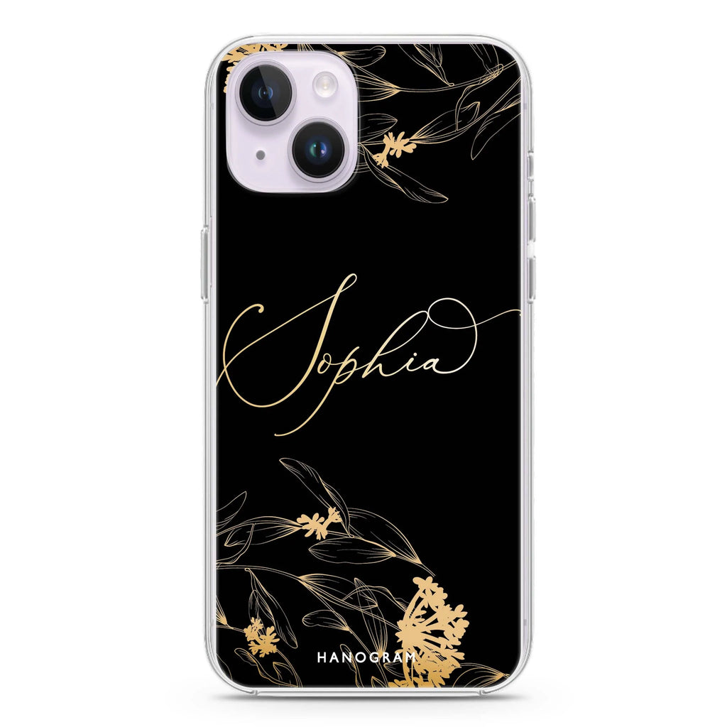Crafts Of Floral II iPhone 14 Plus Magsafe 兼容水晶透明保護殼