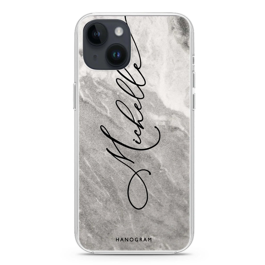 Cosmic Marble iPhone 14 Magsafe 兼容水晶透明保護殼