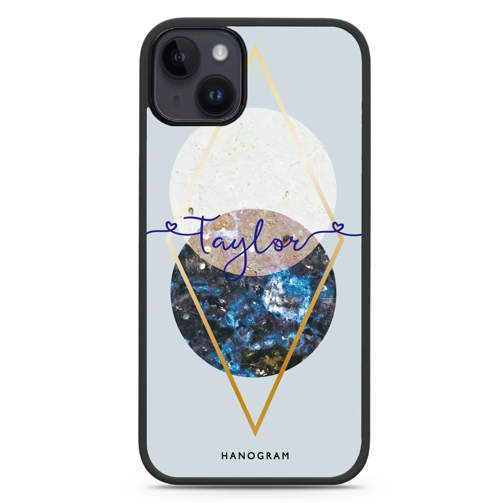 Marble Abstract I iPhone 14 Plus Magsafe 兼容防衝擊保護殼