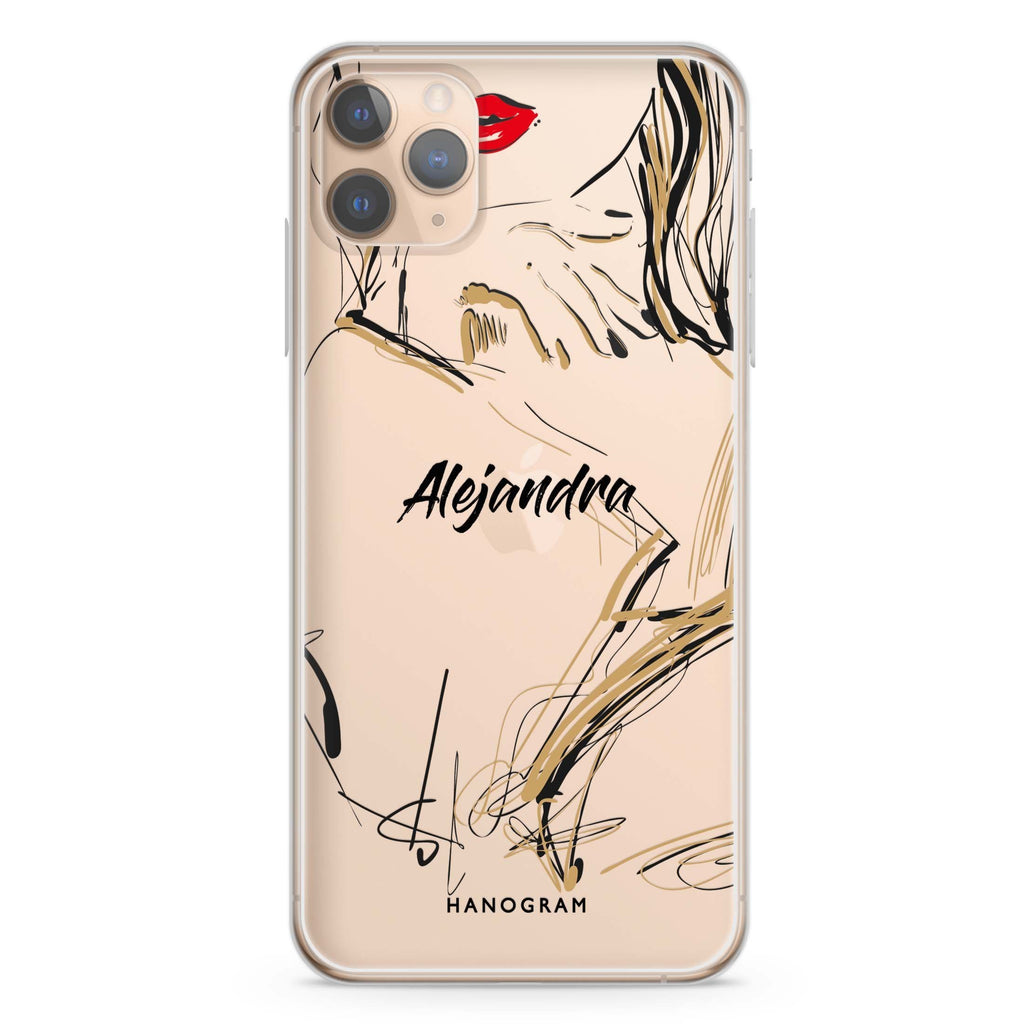 Fashion Model iPhone 11 Pro Max 水晶透明保護殼