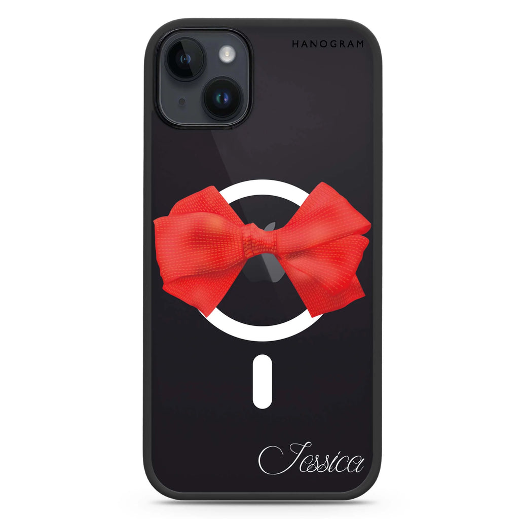 Red Bow iPhone 14 Plus Magsafe 兼容防衝擊保護殼