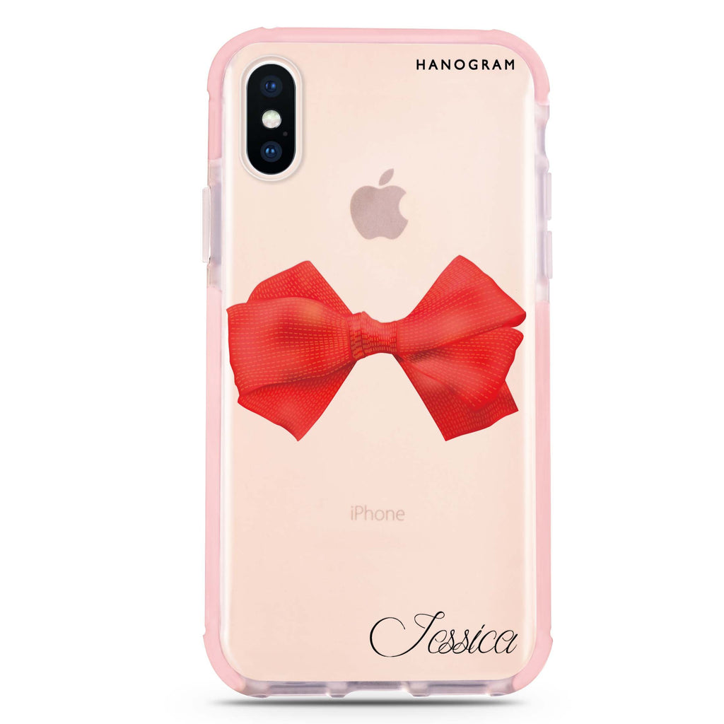 Red Bow iPhone XS Max 吸震防摔保護殼