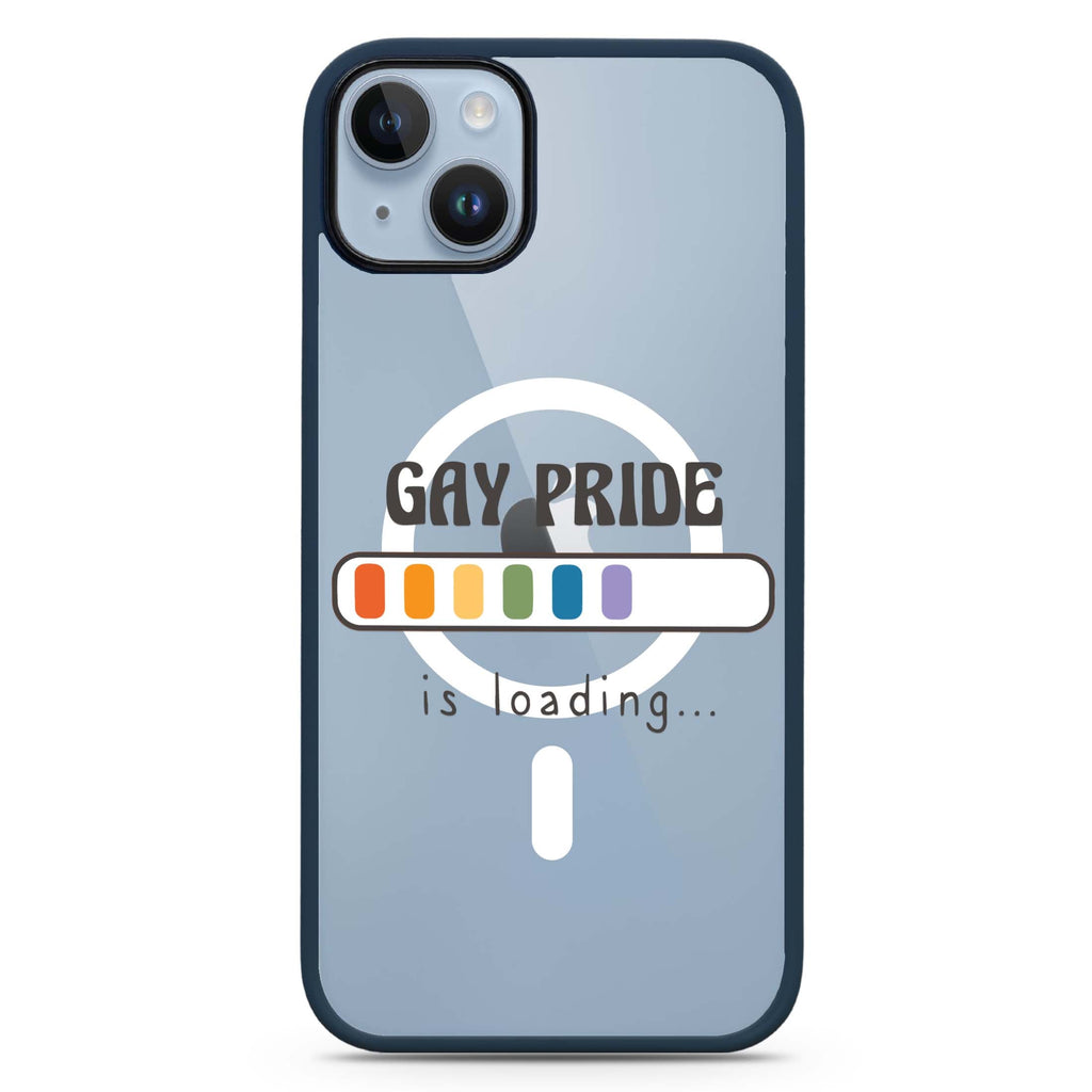 Gay Pride is loading iPhone 14 Plus Magsafe 兼容防衝擊保護殼
