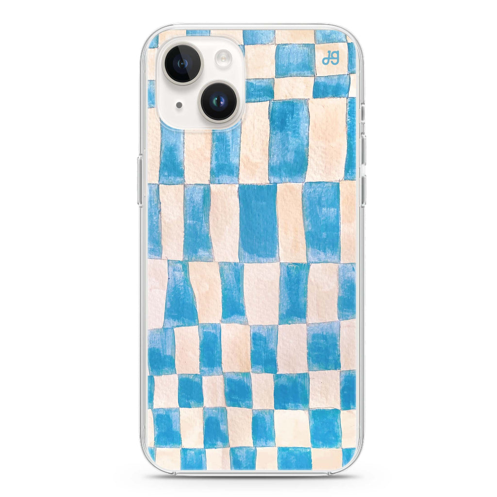 Abstract Paint Pattern iPhone 14 plus 水晶透明保護殼