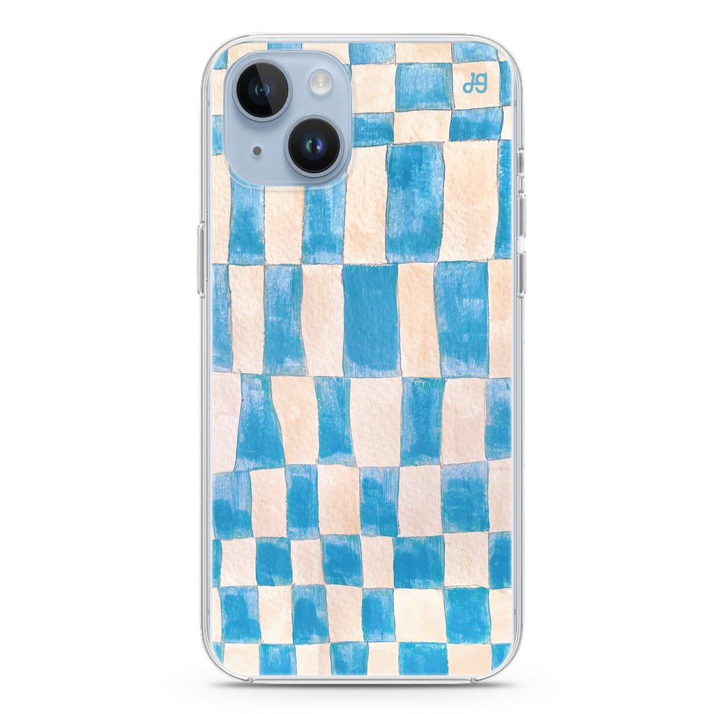 Abstract Paint Pattern iPhone 14 Plus Magsafe 兼容水晶透明保護殼