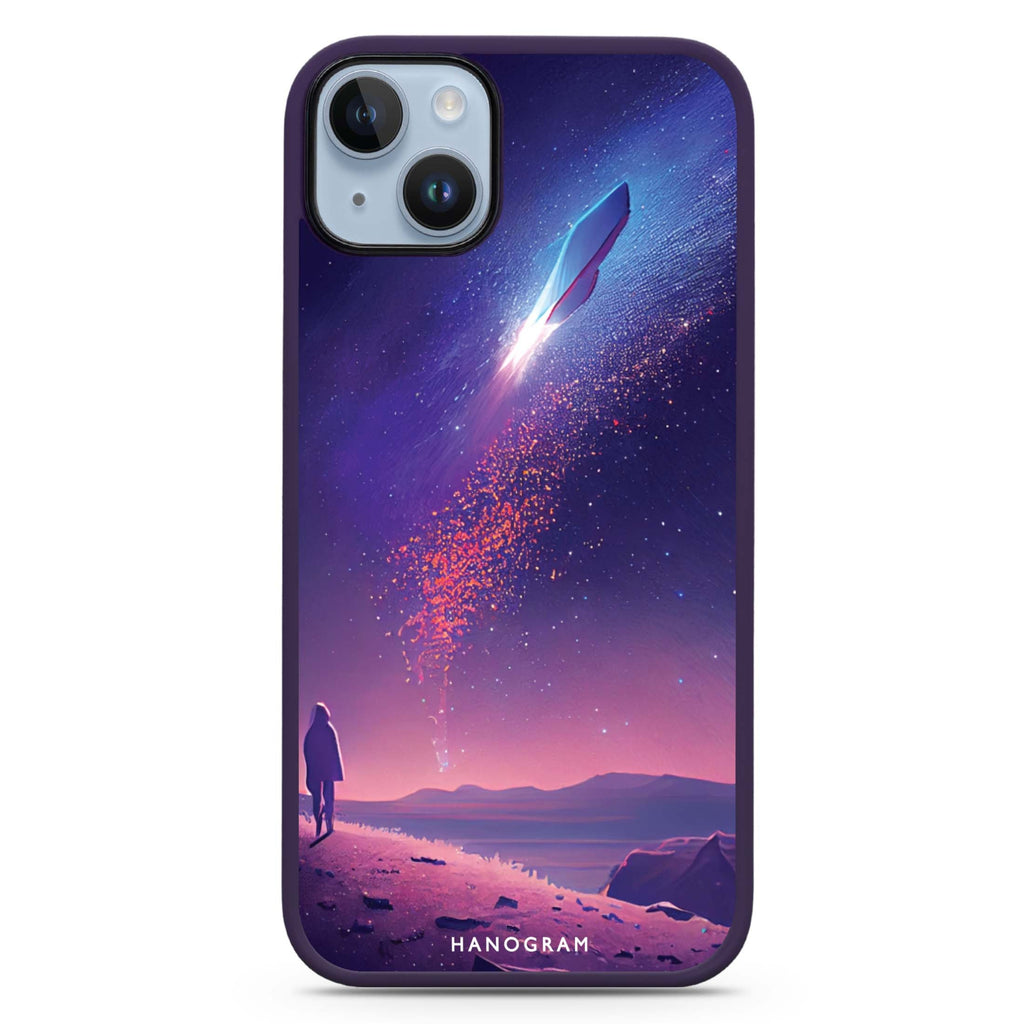 Imagine the Galaxy II iPhone 14 Plus Magsafe 兼容防衝擊保護殼
