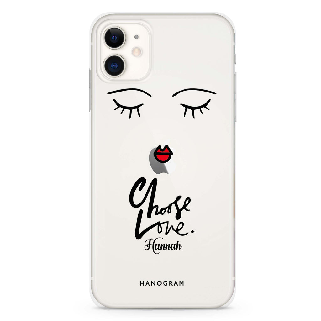 Choose Love iPhone 11 水晶透明保護殼