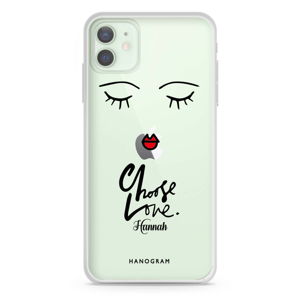 Choose Love iPhone 12 透明軟保護殻