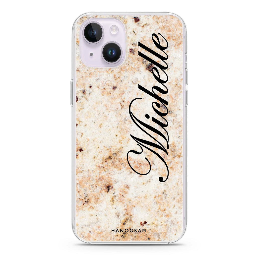 Real Marble iPhone 14 水晶透明保護殼