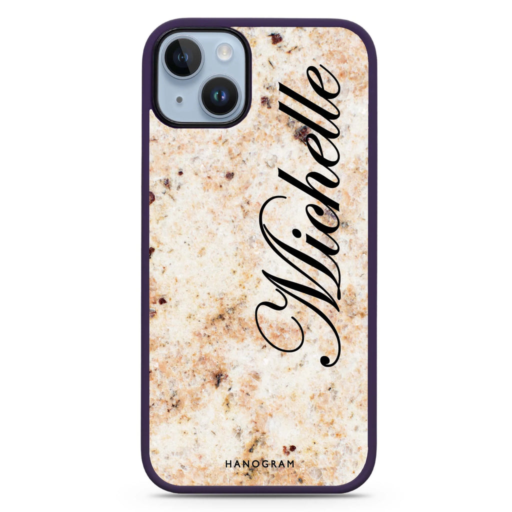 Real Marble iPhone 14 Plus Magsafe 兼容防衝擊保護殼