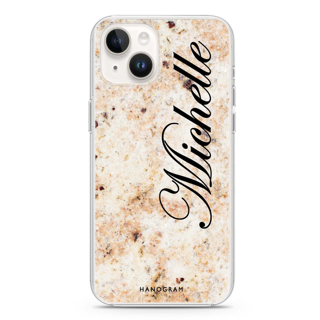Real Marble iPhone 14 plus 水晶透明保護殼
