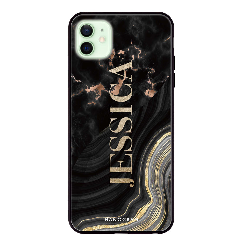 Sumptuous Marble iPhone 12 mini 超薄強化玻璃殻