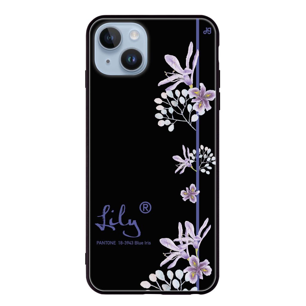#18-3943 Blue Iris II iPhone 14 超薄強化玻璃殻