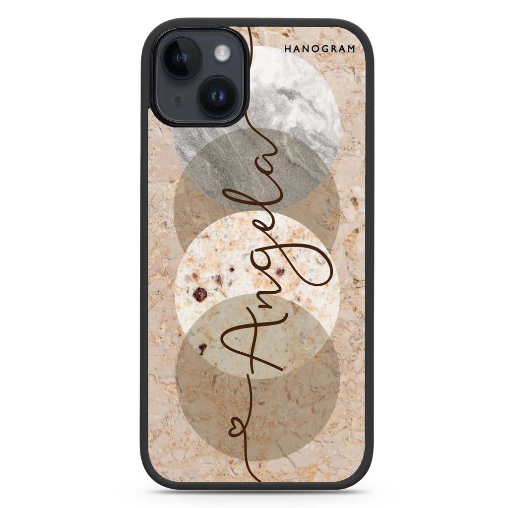 Artistic Marble I iPhone 14 Plus Magsafe 兼容防衝擊保護殼