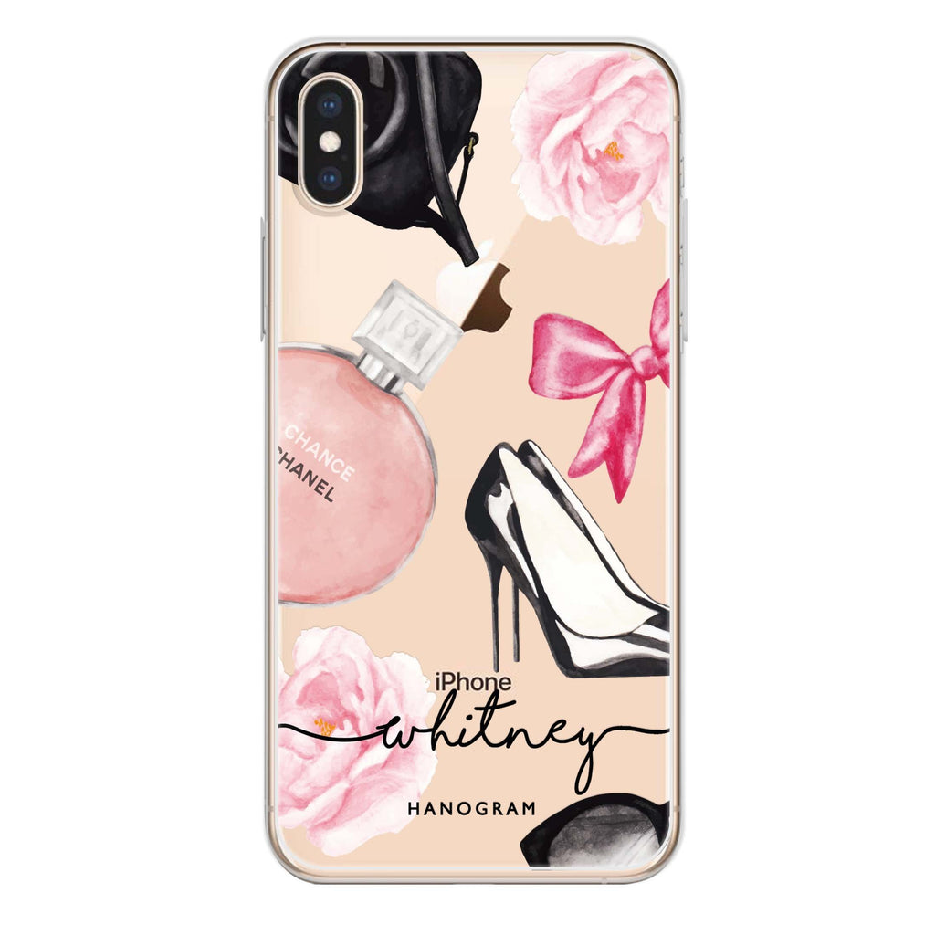 Fashion Cosmetic iPhone XS 水晶透明保護殼