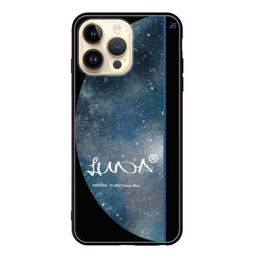 #19-4052 Classic Blue II iPhone 14 Pro Max 超薄強化玻璃殻