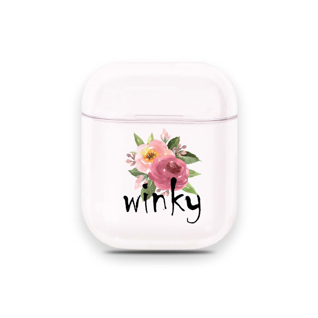 Floral IV Airpods 透明保護殻