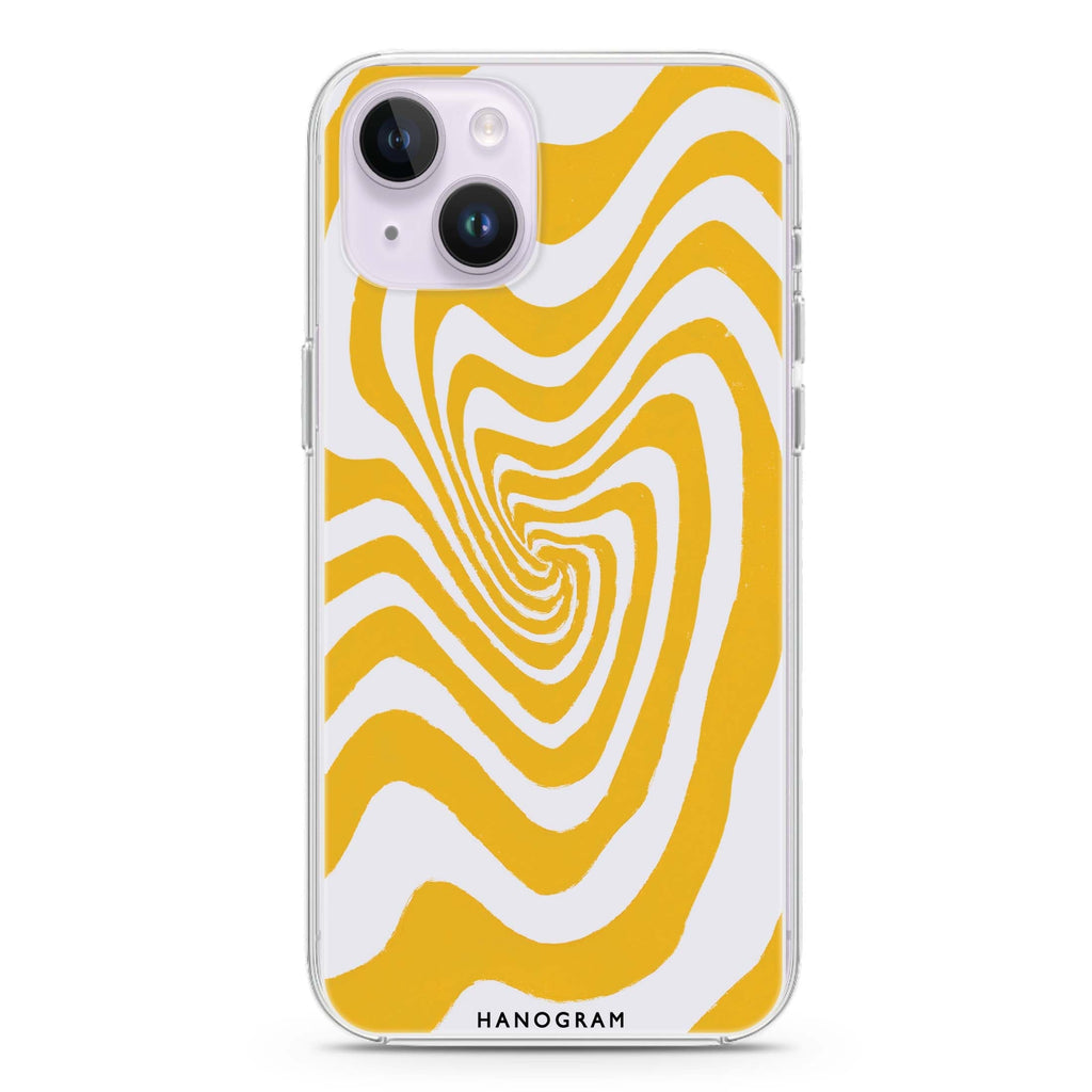 Abstract Paint Pattern iPhone 14 水晶透明保護殼