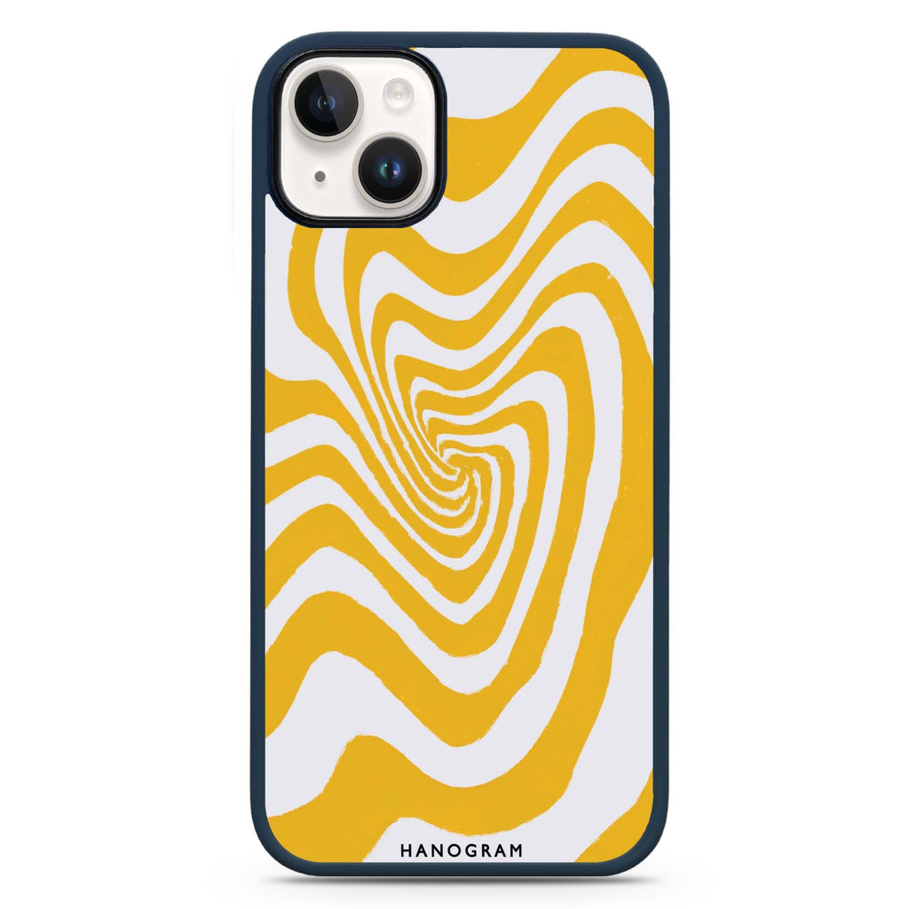 Abstract Paint Pattern iPhone 14 Plus Magsafe 兼容防衝擊保護殼