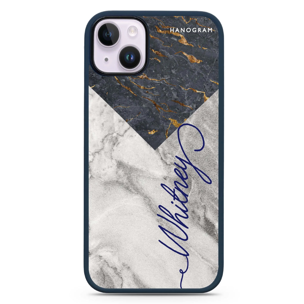 Mix Marble iPhone 14 Plus Magsafe 兼容防衝擊保護殼