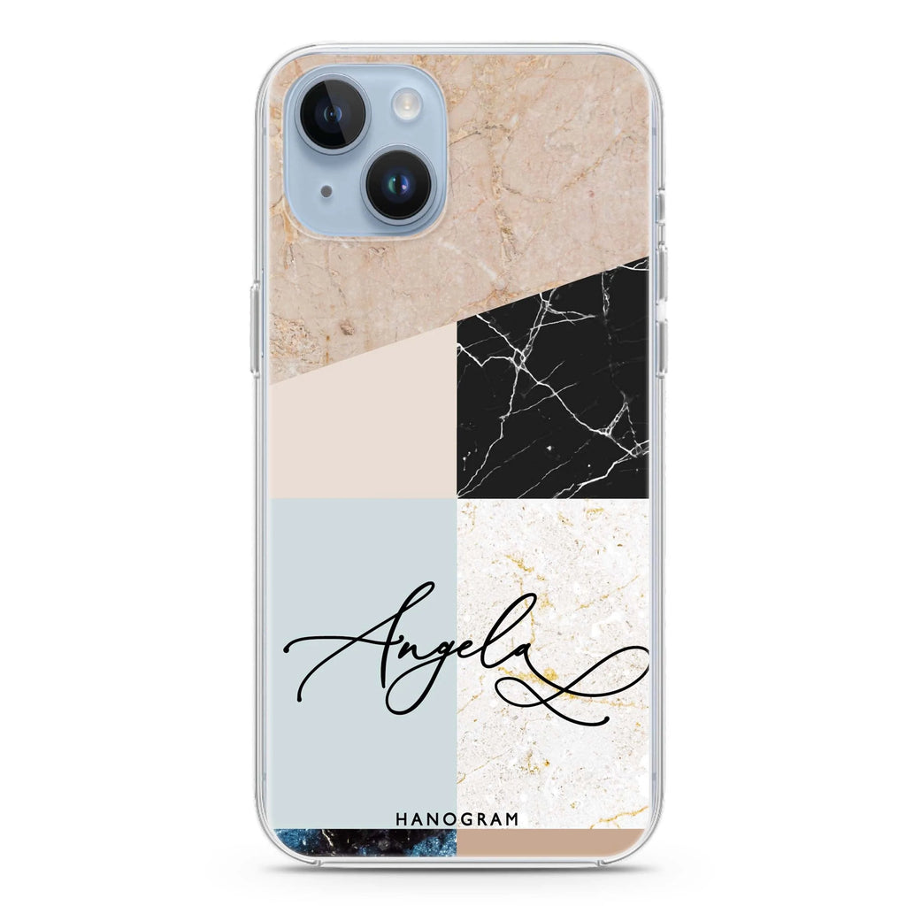 Marble Abstract V iPhone 14 水晶透明保護殼