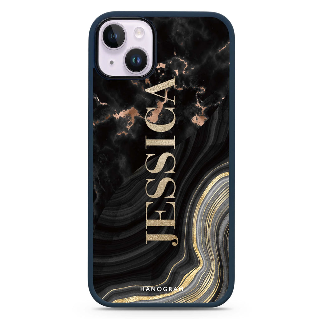 Sumptuous Marble iPhone 14 Plus Magsafe 兼容防衝擊保護殼