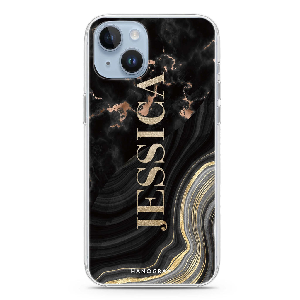 Sumptuous Marble iPhone 14 plus 水晶透明保護殼