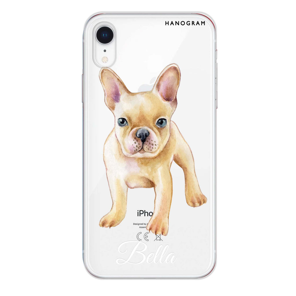 Cute Dog iPhone XR 水晶透明保護殼