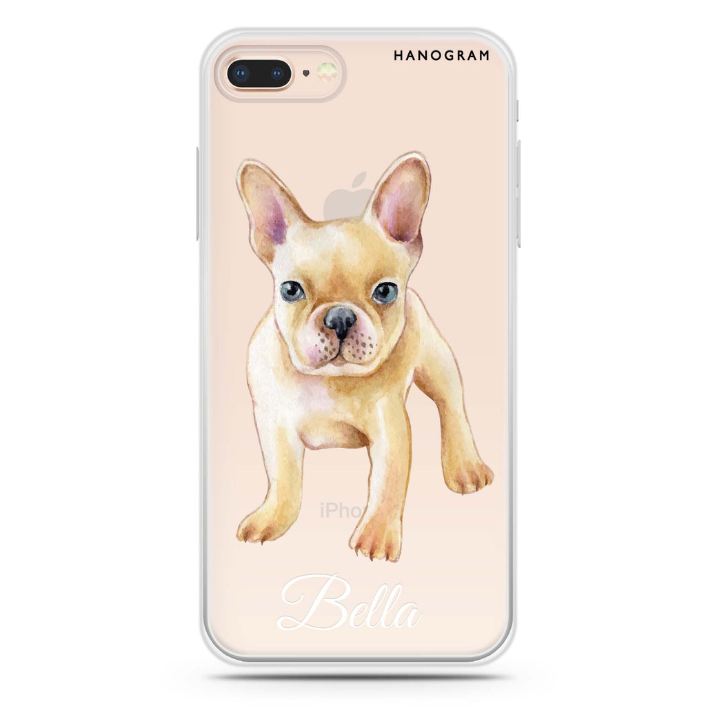 Cute Dog iPhone 8 Plus 水晶透明保護殼