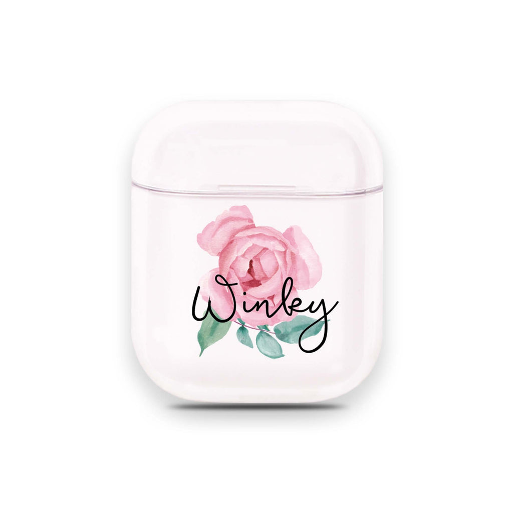 Rose Airpods 透明保護殻