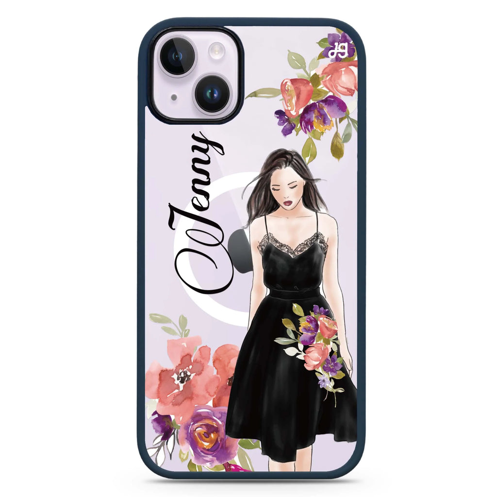 Flower Fashion I iPhone 14 Plus Magsafe 兼容防衝擊保護殼