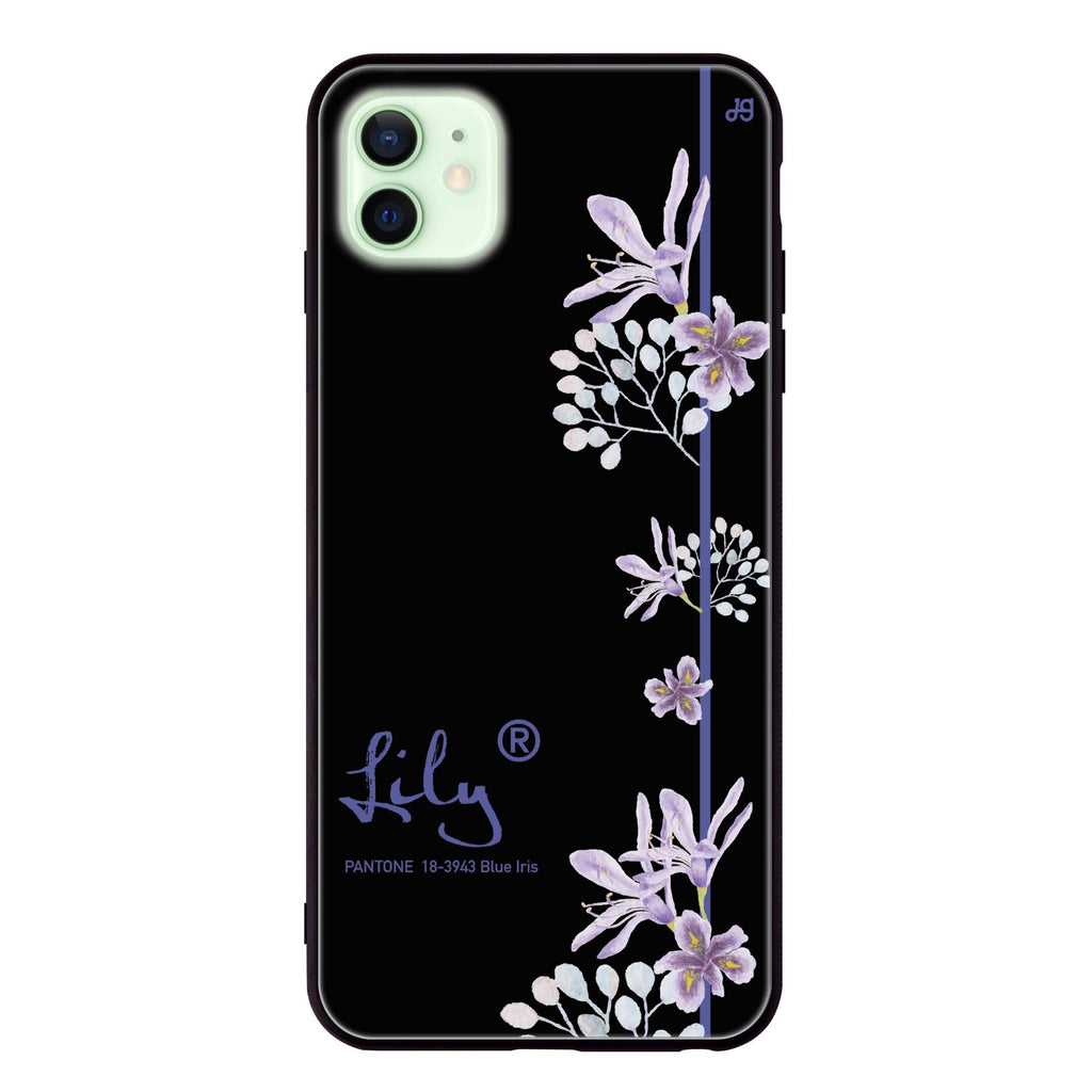 #18-3943 Blue Iris II iPhone 12 mini 超薄強化玻璃殻