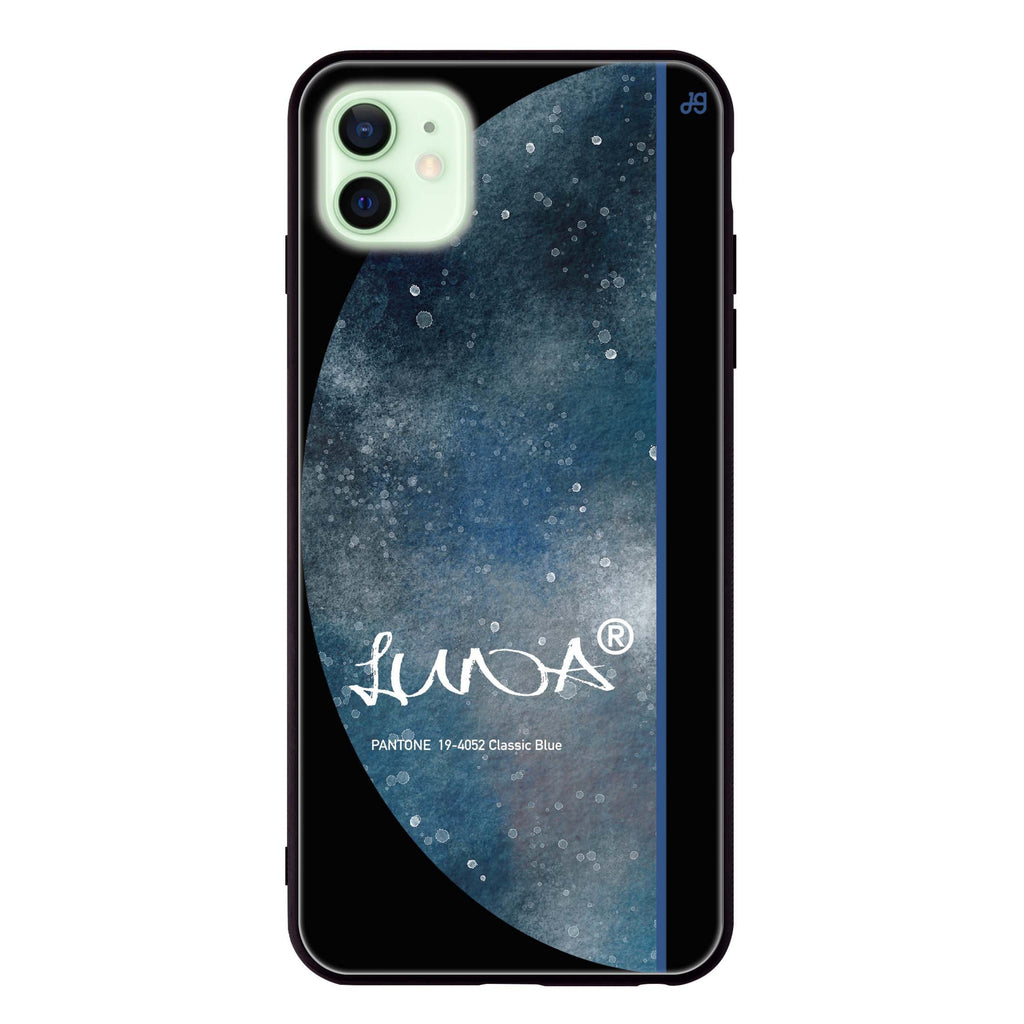 #19-4052 Classic Blue II iPhone 12 mini 超薄強化玻璃殻
