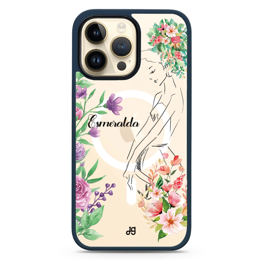Floral Bride I Magsafe 兼容防衝擊保護殼