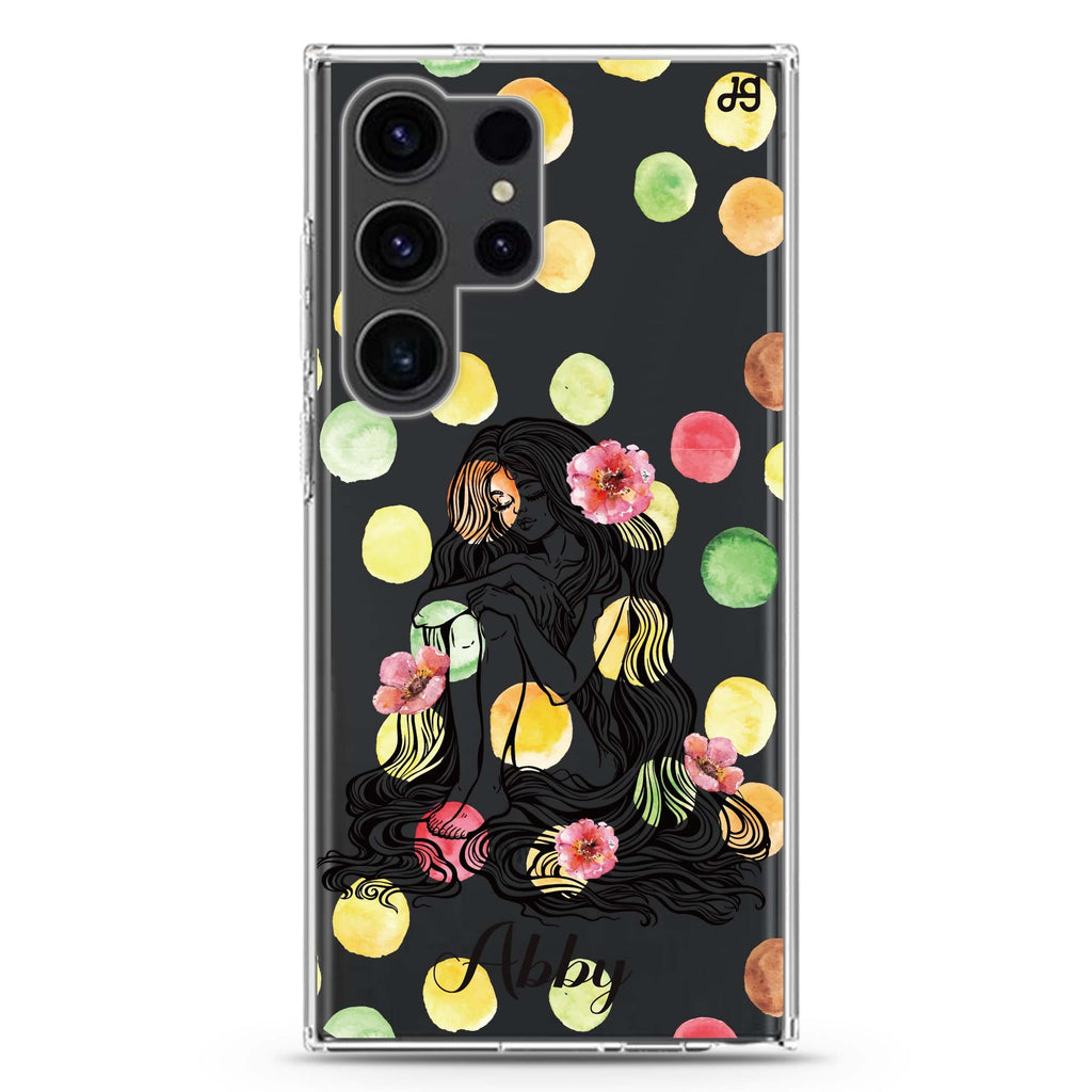 The Inner Self Samsung Galaxy Ultra 可加名字透明保護殼，適用 S26/S25/S24/S23 Ultra，圖1