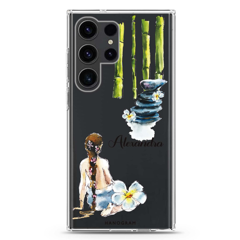 Zen Samsung Galaxy Ultra 可加名字透明保護殼，適用 S26/S25/S24/S23 Ultra，圖1