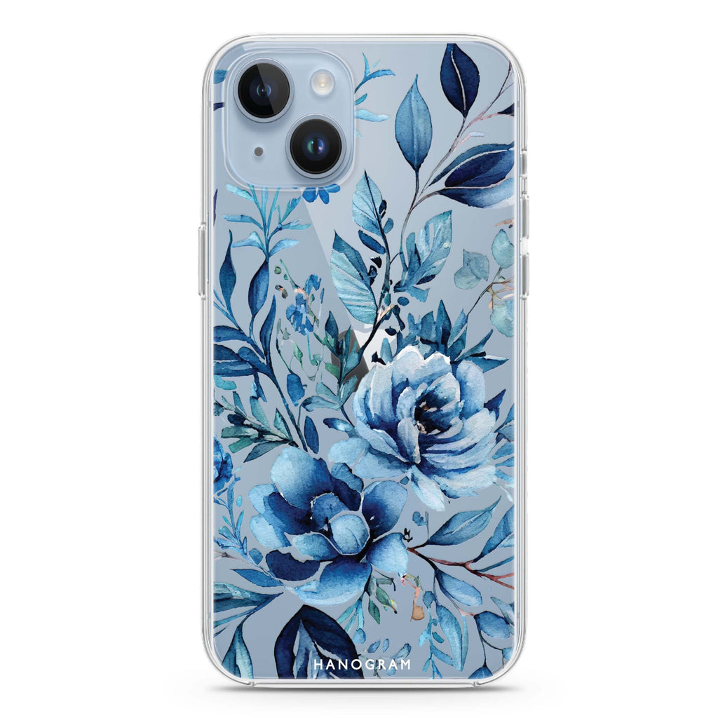 Floral iPhone 14 水晶透明保護殼