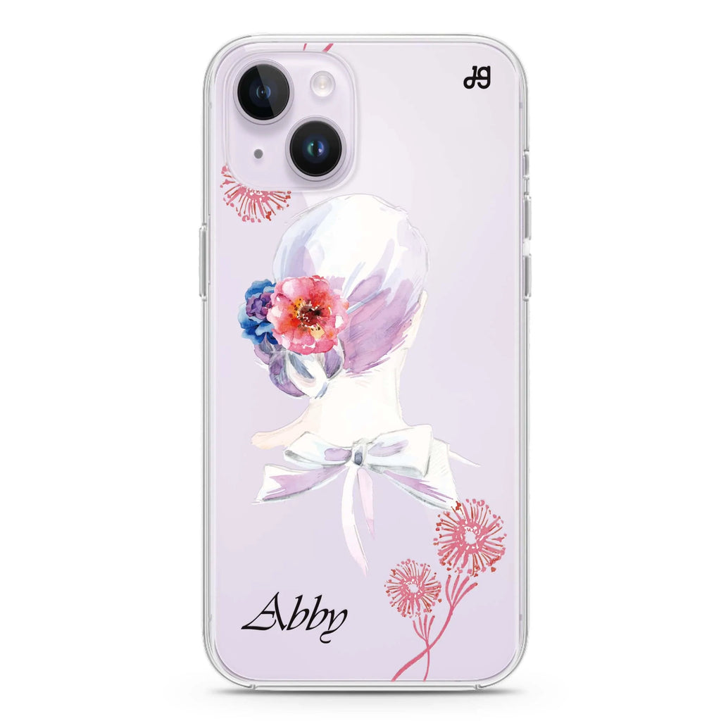Floral Bride II iPhone 14 plus 水晶透明保護殼