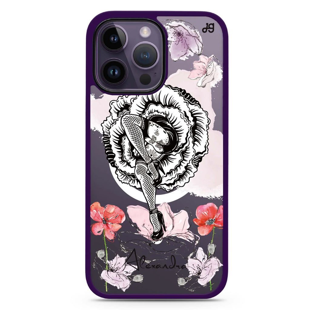 Dancing Flora Magsafe 兼容防衝擊保護殼