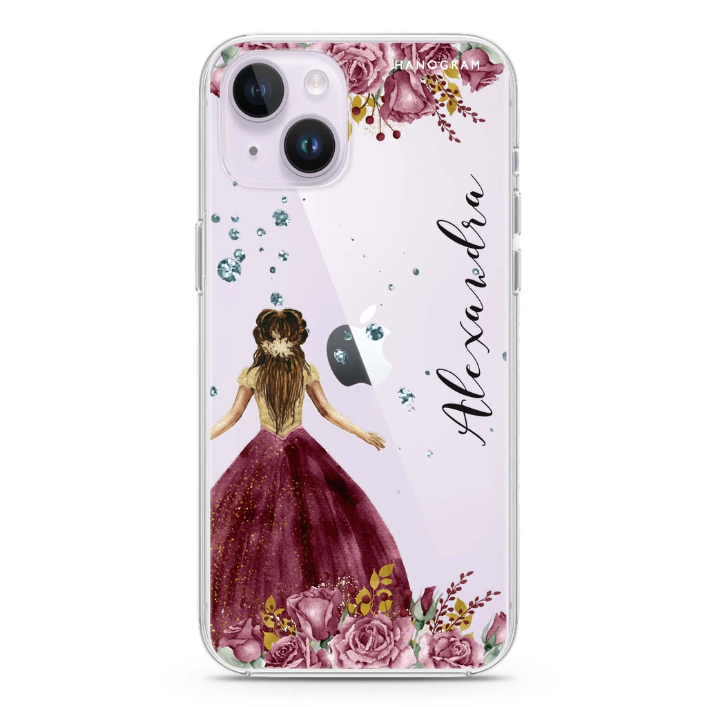 Princess In Garden iPhone 14 水晶透明保護殼