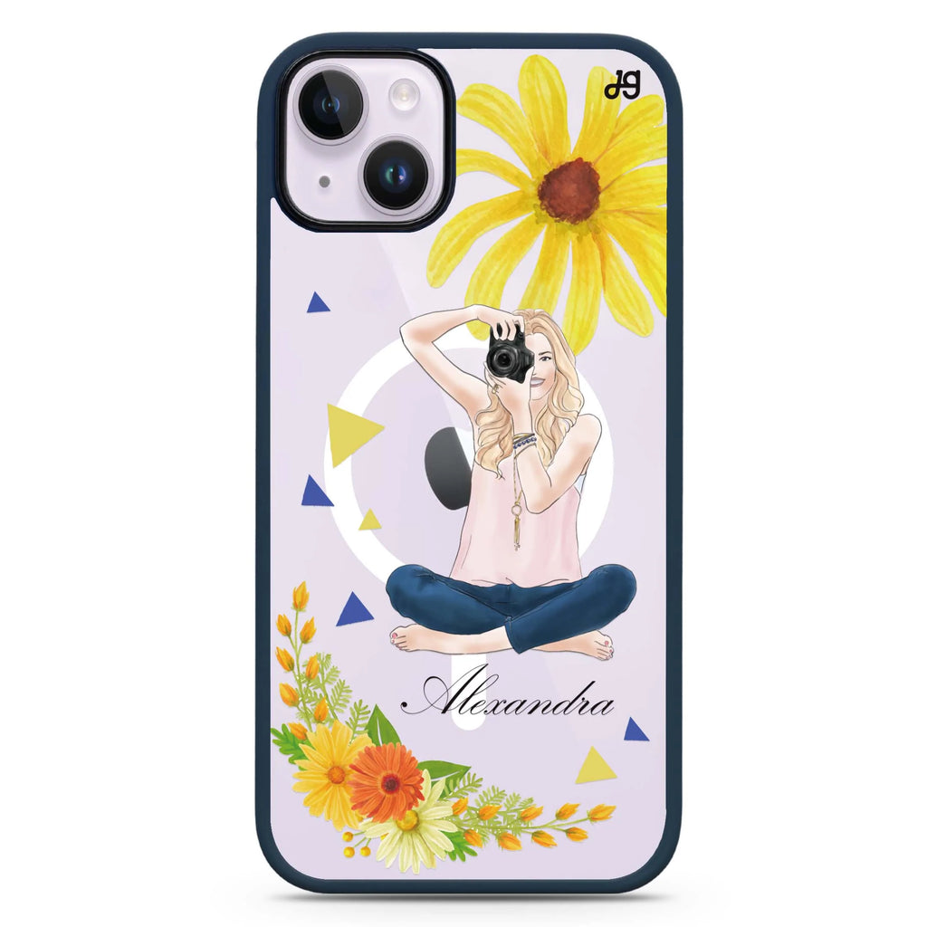 Floral Photography II iPhone 14 Plus Magsafe 兼容防衝擊保護殼