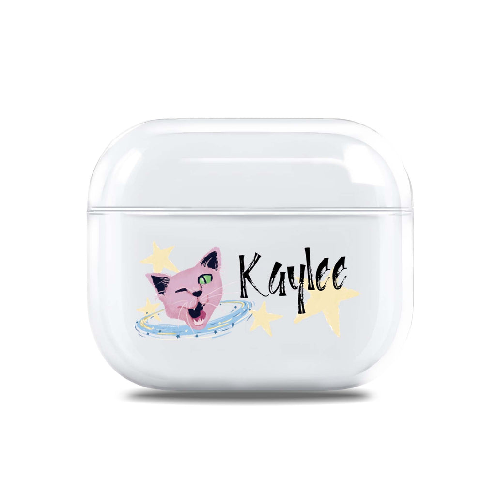 Star Cat AirPods 透明保護殻