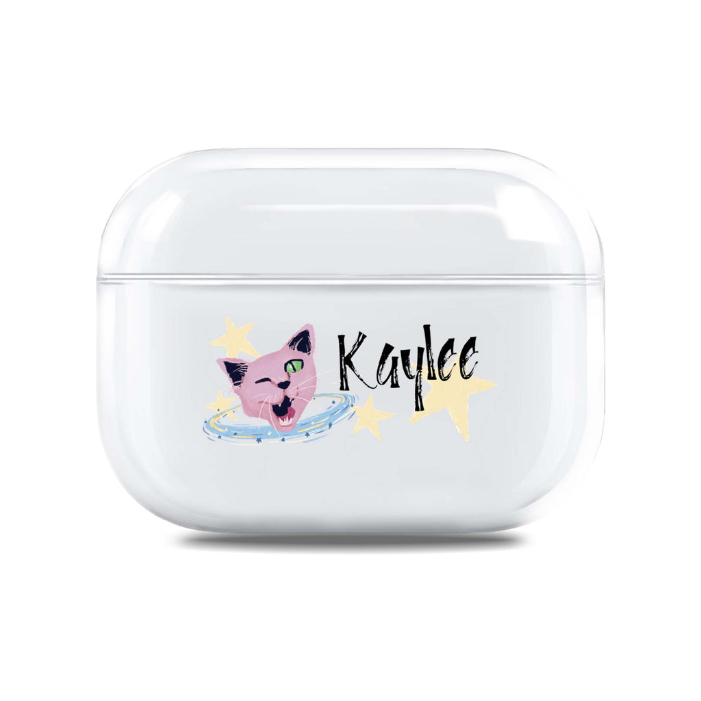 Star Cat AirPods Pro 透明保護殻