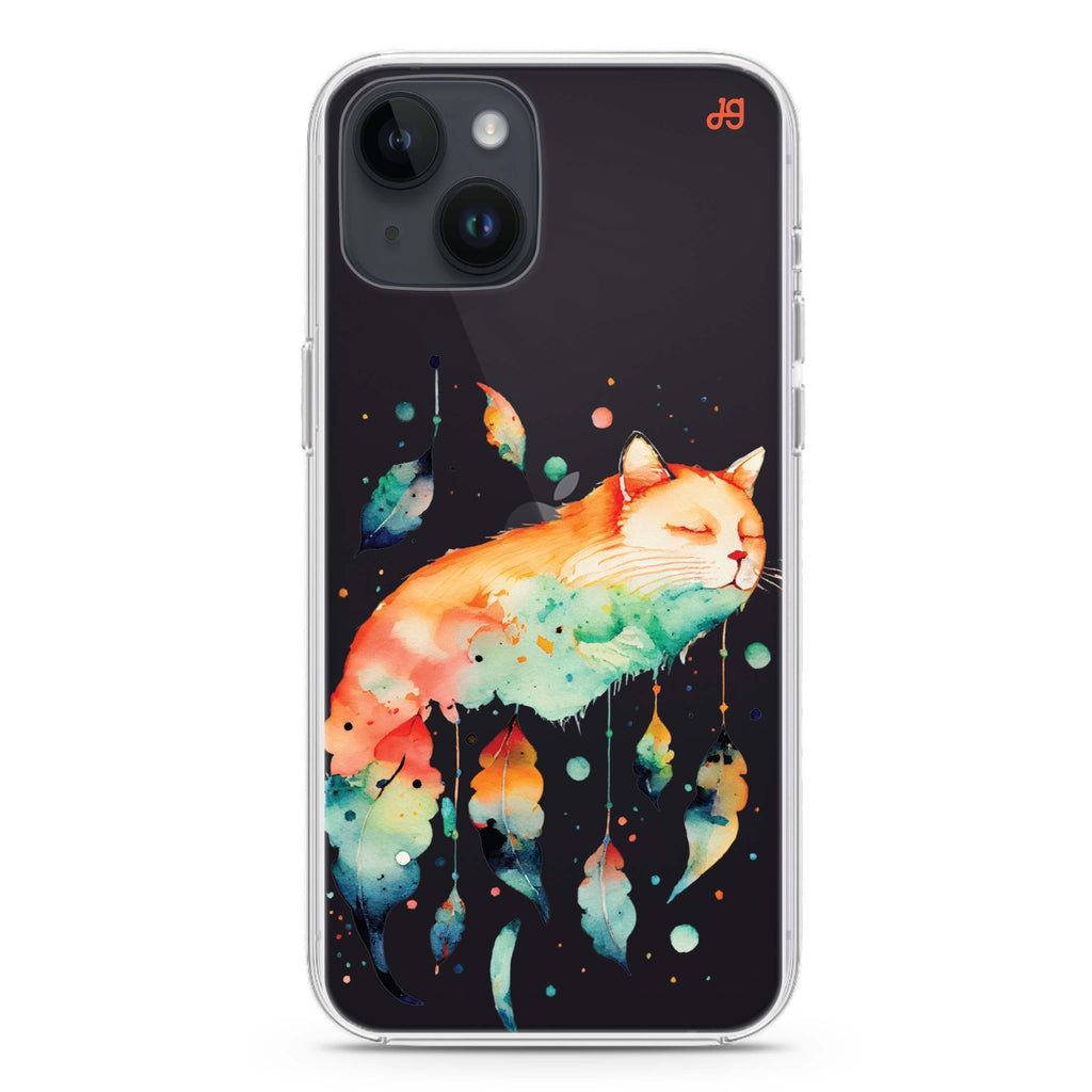 A Dream Cat iPhone 14 水晶透明保護殼