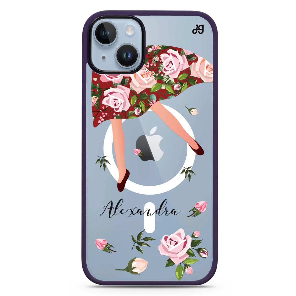 Rosy Waltz iPhone 14 Plus Magsafe 兼容防衝擊保護殼
