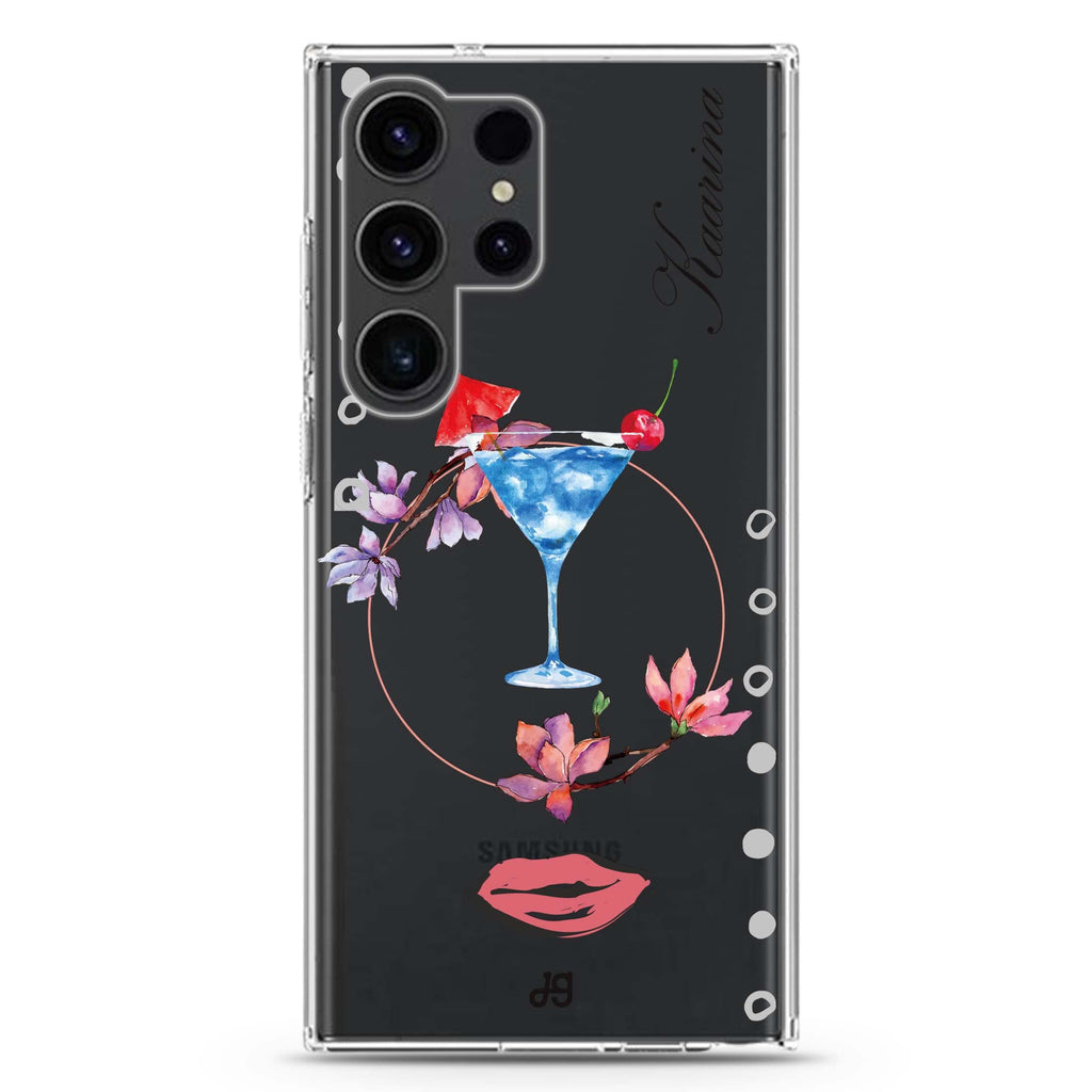 Queen's Valley Samsung Galaxy Ultra 可加名字透明保護殼，適用 S26/S25/S24/S23 Ultra，圖1