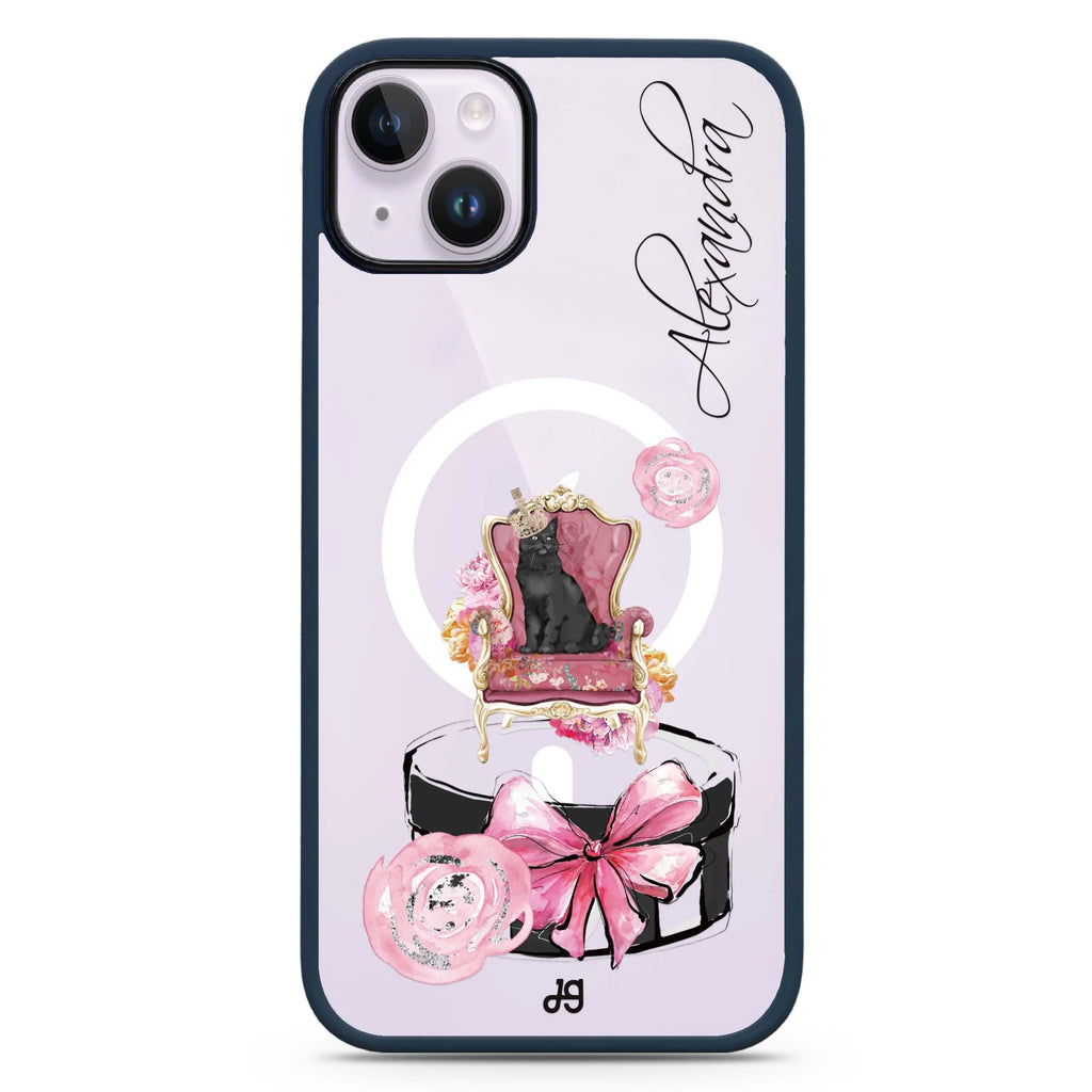 The Queen Like A Cat iPhone 14 Plus Magsafe 兼容防衝擊保護殼